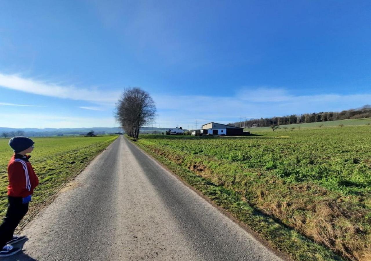 Exklusive Naturoase Direkt Am Ars Natura Wanderweg Mit Panoramablick Auf Melsungen Dış mekan fotoğraf